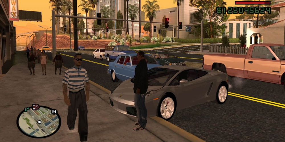 GTA SA gameplay