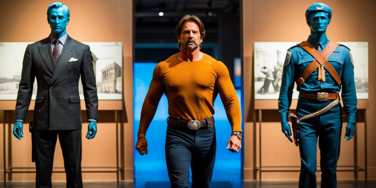 Action Star's Bold Museum Walk Sparks Debate on Cinematic Legends