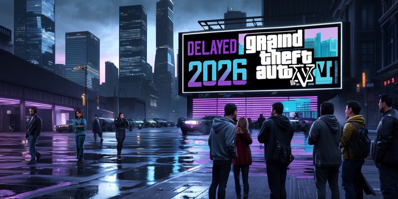 Anticipation Builds as Grand Theft Auto VI Release Delayed to 2026: A Commitment to Quality Amidst High Expectations