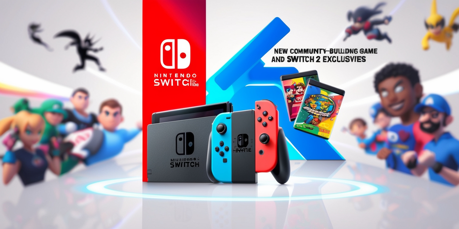 Nintendo Teases Next-Gen Surprises: New Community-Building Game, Switch 2 Exclusives, and More