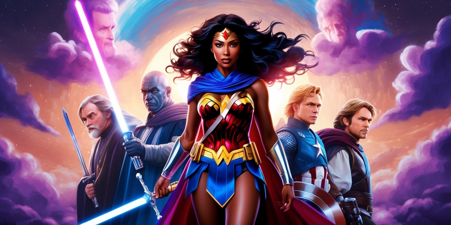 Bridging Legendary Worlds: The Art of Thematic Character Fusion